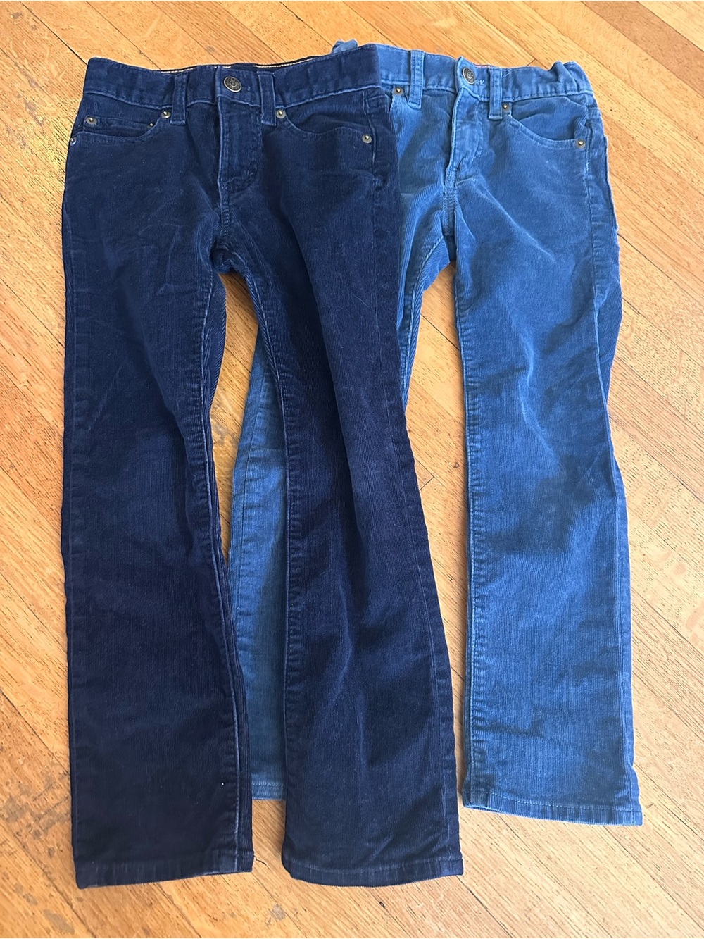 2 pairs of Crewcuts corduroys